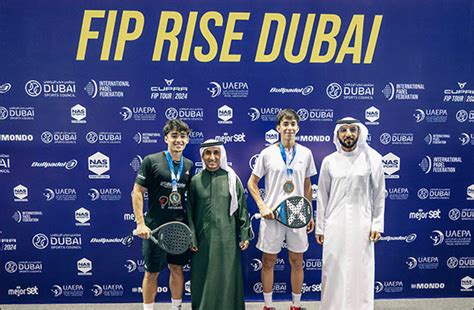 Spaniards dominate as Nad Al Sheba Sports Tournament Padel concludes