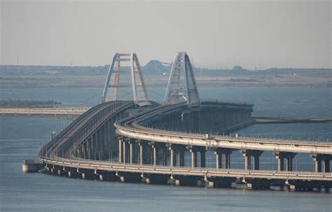 Traffic on Key Bridge From Crimea To Russia's Mainland Halted Amid Reports of Explosions and ...