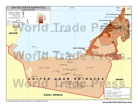 Population and Settlement - United Arab Emirates