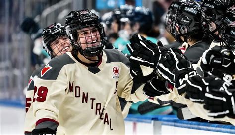 Women's hockey returns to Montreal this weekend with the PWHL season ...