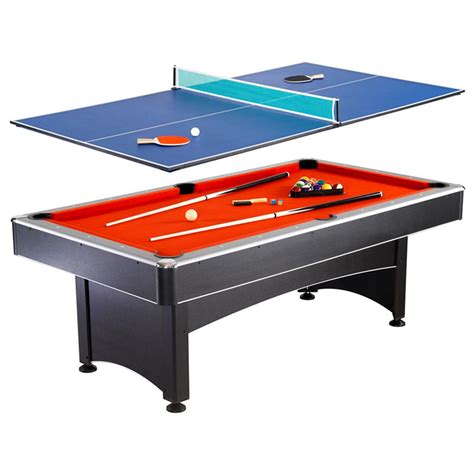 Hathaway Maverick 7 ft. Pool Table with Table Tennis-BG1023 - The Home ...