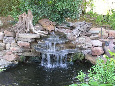 Garden Pond Waterfall Designs | Backyard Design Ideas