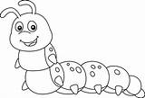 Caterpillar Coloring Page Isolated For Kids 5162556 Vector Art At Vecteezy sketch template