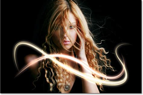 Add Light Streaks To A Photo With Photoshop