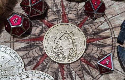 Dnd Lucky Coin of Tymora - Etsy