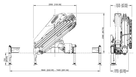 PK 245 TEC Loader Crane | PALFINGER