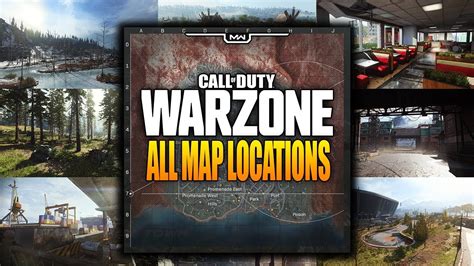 Call of Duty Warzone: All Map locations (Battle Royale Gameplay)