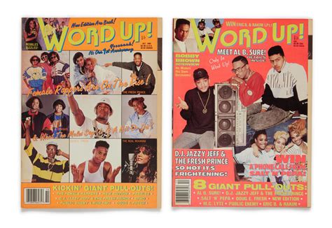 A collection of 28 issues of Word Up! magazine, (1987-1997) | The Art ...