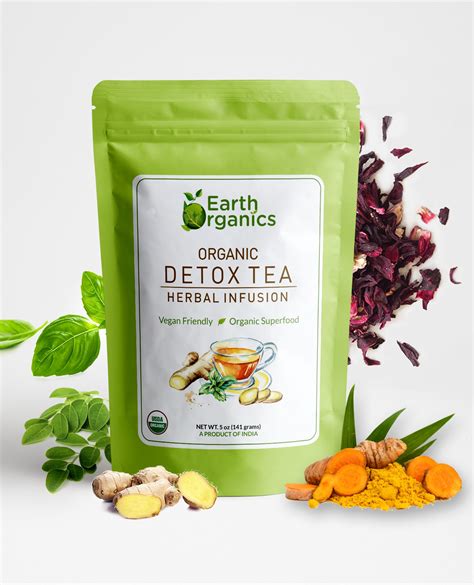 Organic Detox Tea - Earth Organics ® Shop | Earth Organics ® India ...