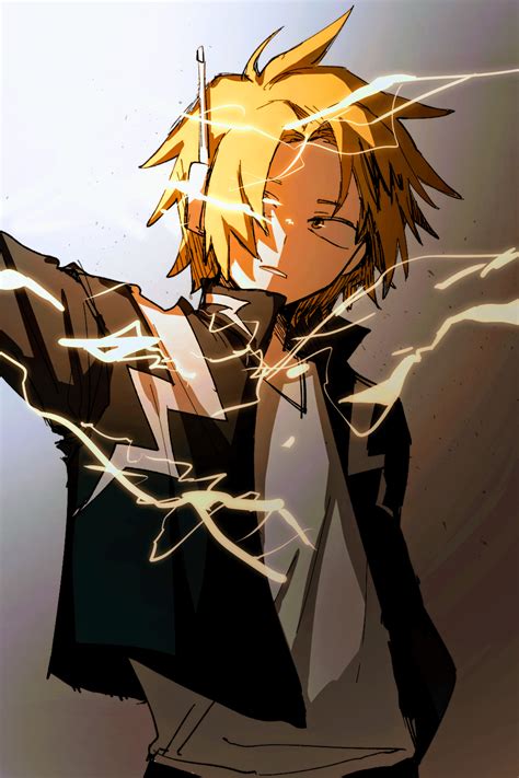 Denki Kaminari My Hero Academia Wallpapers - Wallpaper Cave