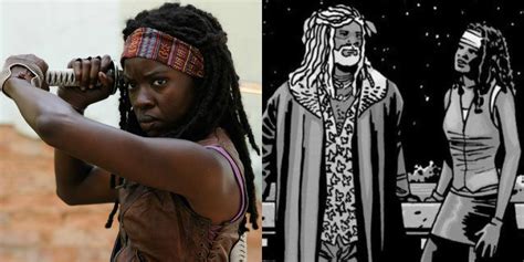 The Walking Dead: 5 Ways Michonne Is Different In The Comics (& 5 She's The Same)