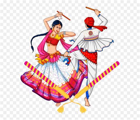 Garba Vector, HD Png Download - vhv