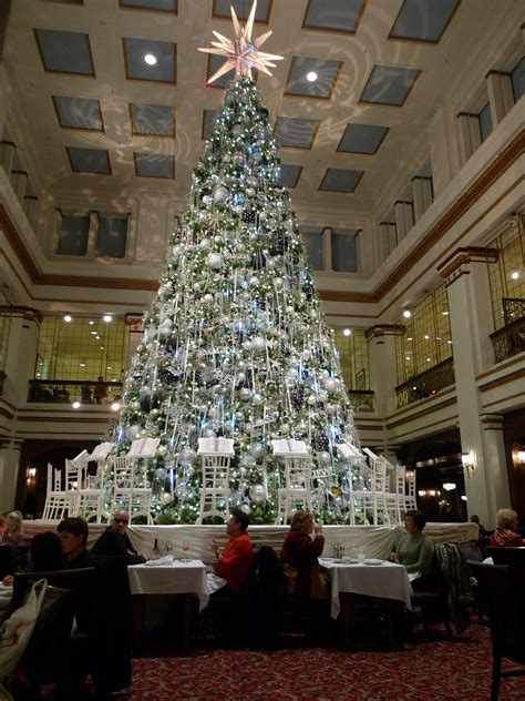 Macy's Walnut Room Christmas Tree