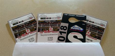 Tickets arrived for my first race! : NASCAR