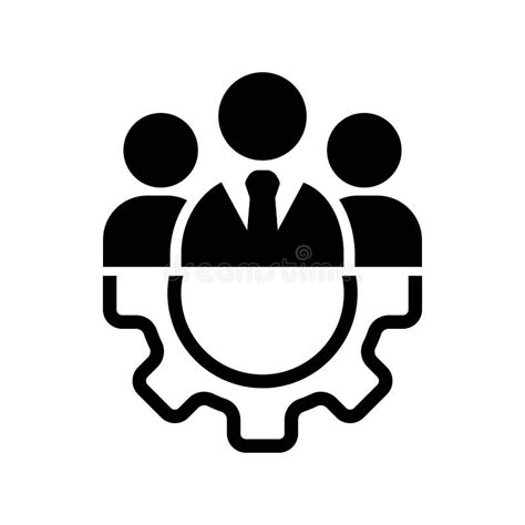 Business Management Facility Management Symbol Icon Stock Illustrations ...