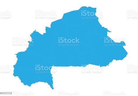 High Detailed Vector Map Stock Illustration - Download Image Now - Africa, Blank, Boundary - iStock