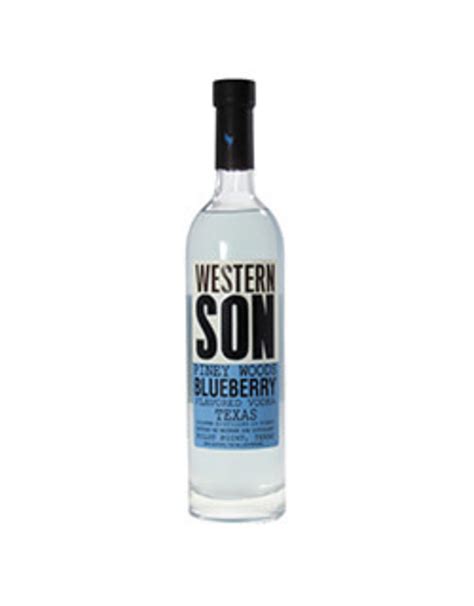 Western Son Blueberry Vodka 750ml - Monticello Liquors