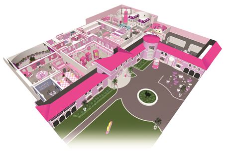 Barbie Dream House Floor Plan First Floor - floorplans.click