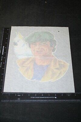 1970'S RARE TONY BLAKE BARETTA TV SHOW AND PARROT IRON ON T SHIRT TRANSFER NOS £39.04 - PicClick UK