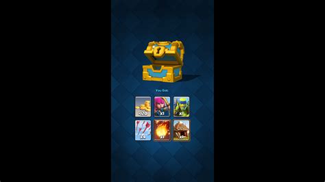 Chest reward - Clash Royale | Interface In Game