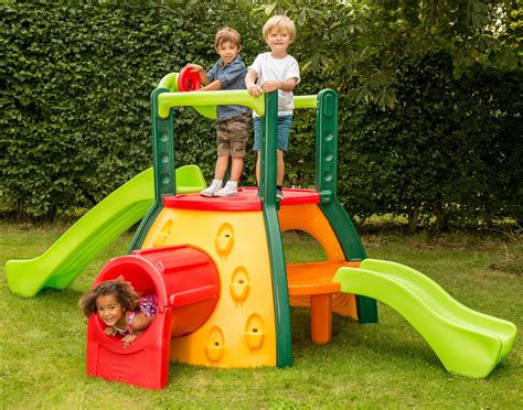 Little Tikes Double Decker Super Slide Climber | Kids garden toys, Backyard toys, Gardening for kids