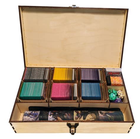 Ultimate Commander Deck Box Au Naturale Fits SIX EDH Decks - Etsy