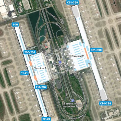 Shanghai Pudong Airport Terminal 2 Interactive Map & Guide