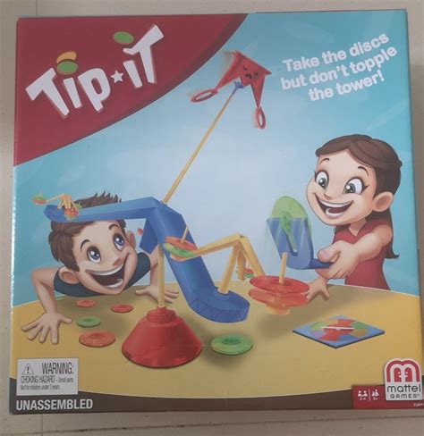 Mattel Tip It Game by Mattel, Hobbies & Toys, Toys & Games on Carousell