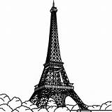 Eiffel Tower Paris Printable Coloring Pages  sketch template