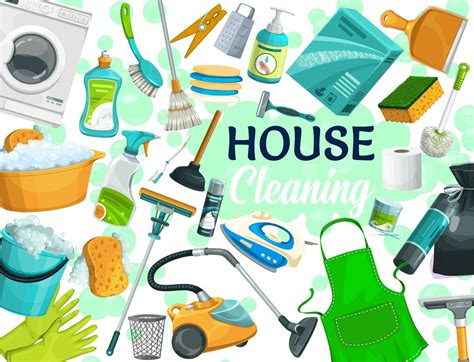 House Cleaning Clipart Cleaning Supplies Chores - Etsy