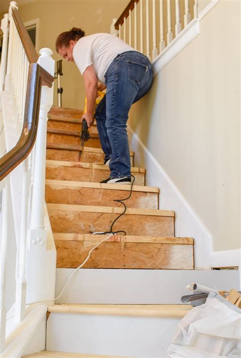 How To Install Carpet Runner On Stairs With A Landing