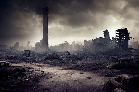 Destroyed Buildings Wallpaper