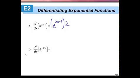 Calculus: Derivative & Antiderivative of e^x - YouTube