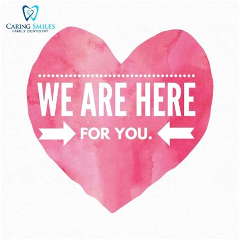 we are here for you | Caring Smiles Family Dentistry, West Bloomfield Dentist, Dentist, General ...