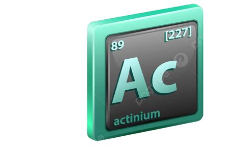 Chemical Symbol Atomic Number And Atomic Mass Of Actinium Element Vector, Clipart, Sciences ...