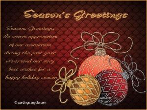 Seasons Greetings Messages, Wishes and Quotes – Wordings and Messages