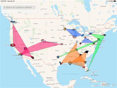 Skewed NFL divisions. : r/MapPorn