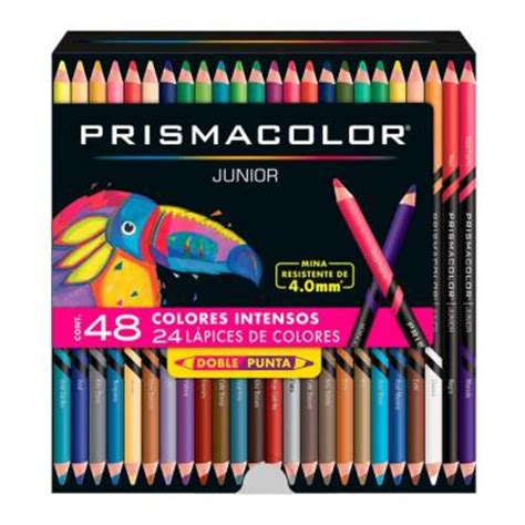 Lápices de colores Prismacolor Junior punta doble 24 pzas | Walmart