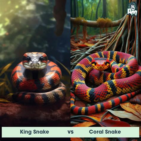 King Snake vs Coral Snake: See Who Wins | Animal Matchup