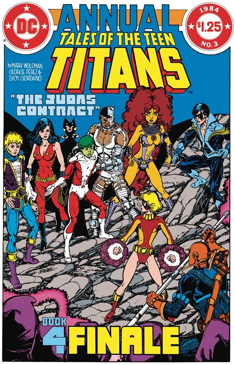 NEW TEEN TITANS THE JUDAS CONTRACT DELUXE ED HC