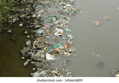 Garbage River Ganga Pollution Ganga Largest Stock Photo 1456614899 ...