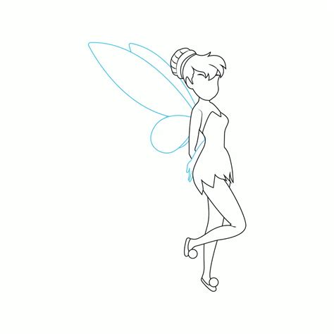 How to Draw Tinkerbell Step by Step