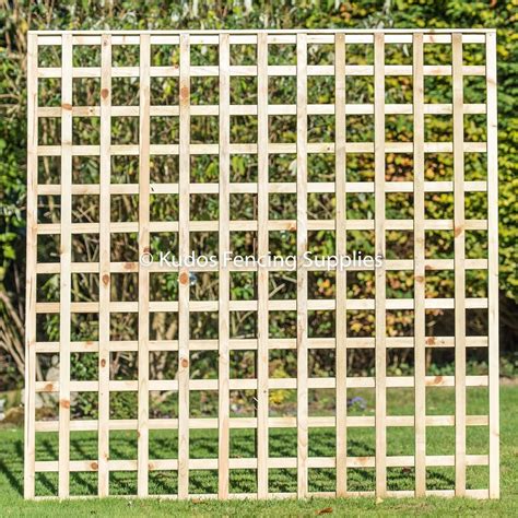 Square Trellis Panels, Treated - Kudos Fencing Supplies & UK Delivery