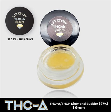 THCA/THCP Diamond Budder (97.33%) (1g) THC-A Diamonds Crystalline In ...