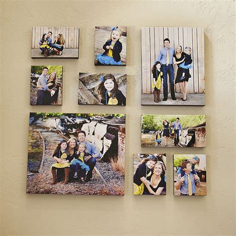 diy photo canvas collage - Vania Donahue