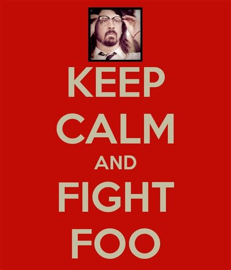 Everyday he's fighting foo! | Foo fighters, Best rock music, Funny quotes