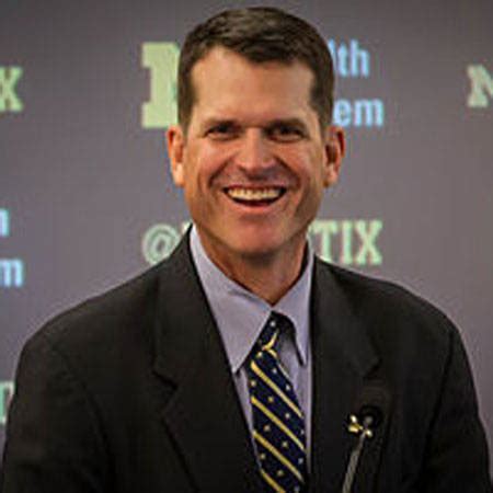 Jim Harbaugh Bio - salary, net worth, married, wife, children