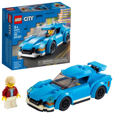 LEGO City Sports Car 60285 Building Playset for Kids (89 Pieces) - Walmart.com