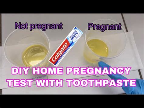 DIY HOME PREGNANCY TEST WITH TOOTHPASTE || TEST KEHAMILAN DIRUMAH DENGAN PASTA GIGI - YouTube