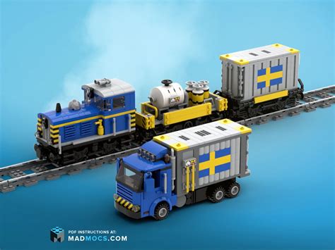 Lego City Cargo Train Instructions